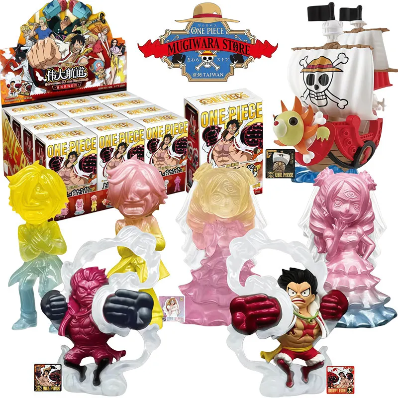 KAYOU ONE PIECE Monkey D. Luffy ‌ Vinsmoke Sanji ‌ Figuras de Acción de Charlotte Pudding, Muñecas de Juguete, Caja Sorpresa, Regalos de Cumpleaños