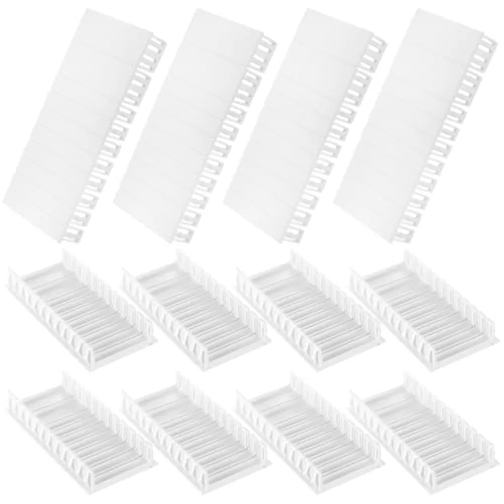 12/24Pcs Electric Panel Slot Covers Modular Hole Shields For Hager For Schneider Distribution Board Accessories