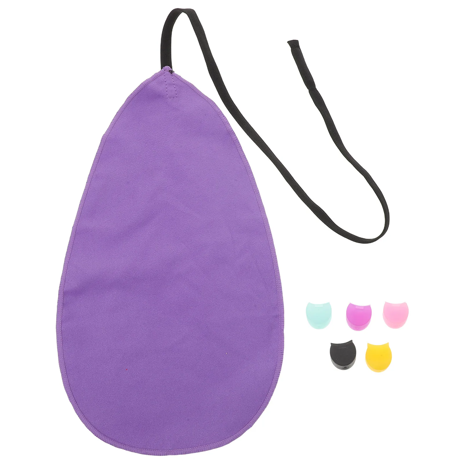 

Набор из 5 силиконовых накладок для поддержки большого пальца на кларнете, легко моющиеся, с эргономичной ручкой, для кларнета, гобоя, деревянных духовых инструментов