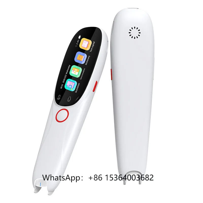 

TJXL-New Q2A Smart Pen Color Touch Screen Supports 134 Languages Intelligent Recording Voice Text Translation Via WiFi IPS Displ