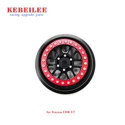 KEBEILEE CNC Alu beadlock wheel For Traxxas Unlimited Desert Racer1:7 1pcs black