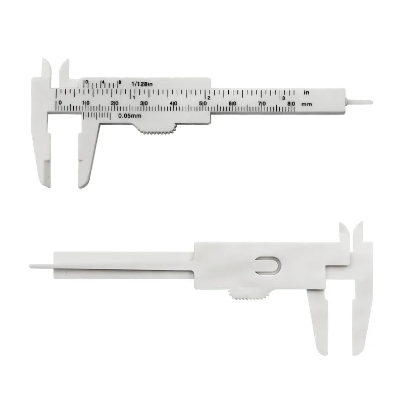 0-80 Mm Students Caliper,New Mini Plastic Vernier Caliper, Jewelry Measuring Tool, Small Gifts,pie De Metro,calibrador