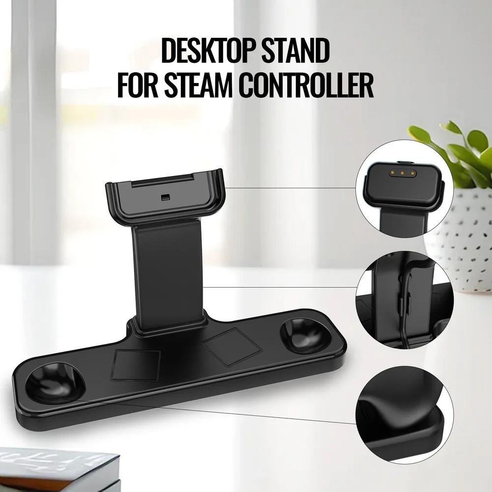 Game Controller Metal Holder Bracket For Steam Controller 2 Anti-Slip Desktop Display Rack Storage Stand Gaming Accessories