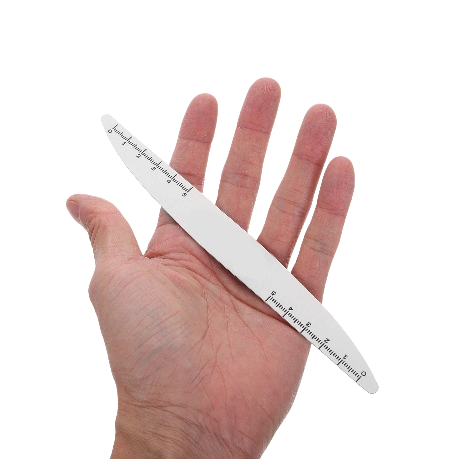 

10pcs Willow Leaf shaped Nail Files Durable Wood Manicure Tools for Polishing Shaping Nails Home Salon Travel Use