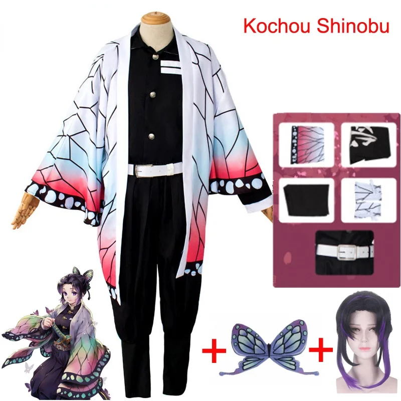 

Anime Exhibition Cartoon Character Cosplay Costume Demon Slayer Kimetsu no Yaiba Tanjirou Nezuko Cosplay Kimono With Wig