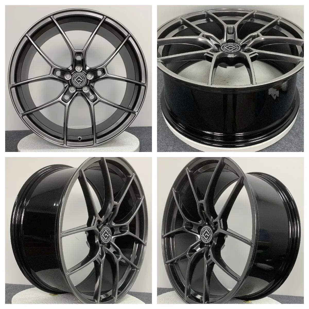 Wholesale High Quality Polished Concave Forged Wheels 10mm-50mm Width 120mm-120.65mm PCD