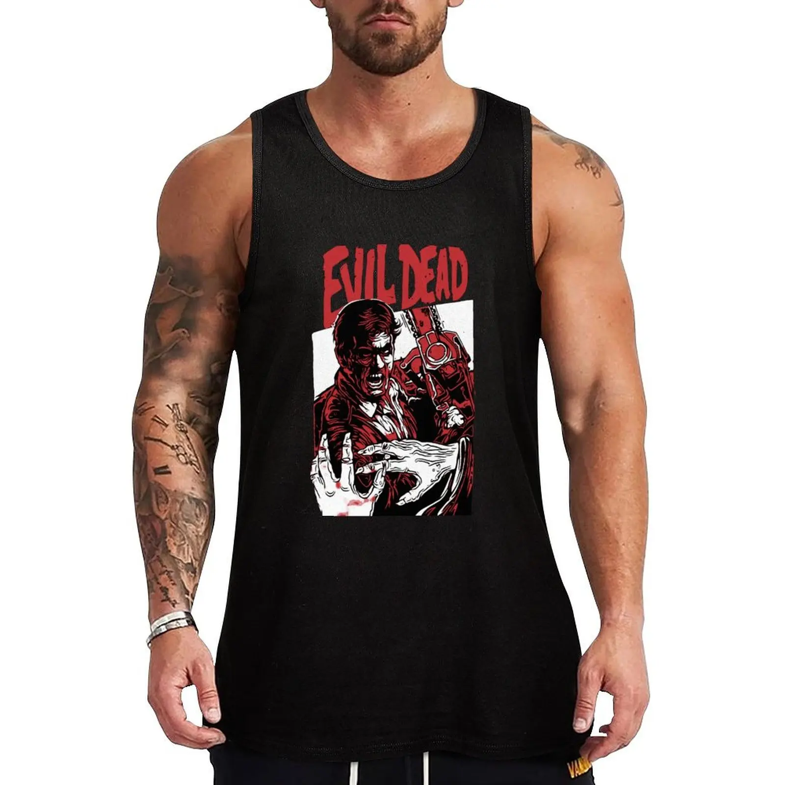 

Ash Army of Darkness Tank Top Men's singlets Gym clothes cool things