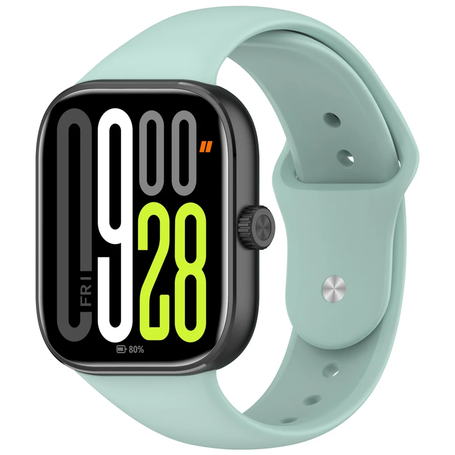 Sport siliconen bandje voor Xiaomi Mi Band 8/9/10 Pro bandje vervangbare armband polsband voor Redmi Watch 4 5 6 smartwatch