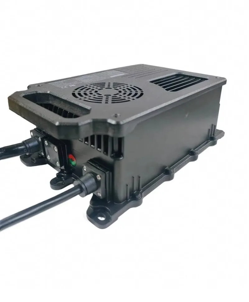 Waterproof 3300W 16S  48V 57.6V 58.4V 50A Electric Vehicle Lithium Lifepo4 Battery Charger EU Plug for Lithium Lead Acid Battery view 5