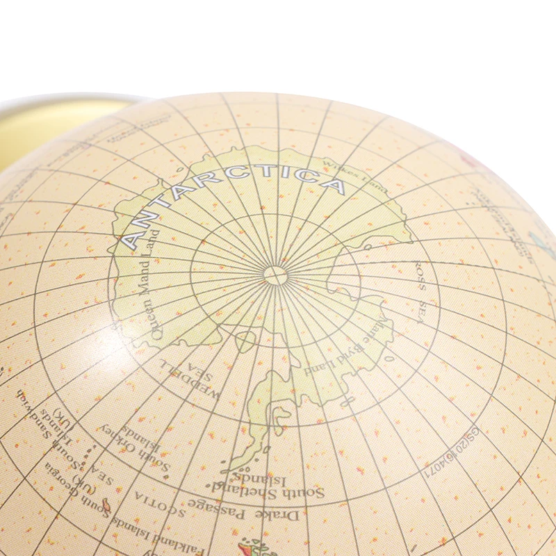 Globo de Terra Terrestre Com Suporte, Geografia Educação Brinquedo, Mapa do Mundo, Decoração do Lar, Ornamento de Escritório, Presente Infantil