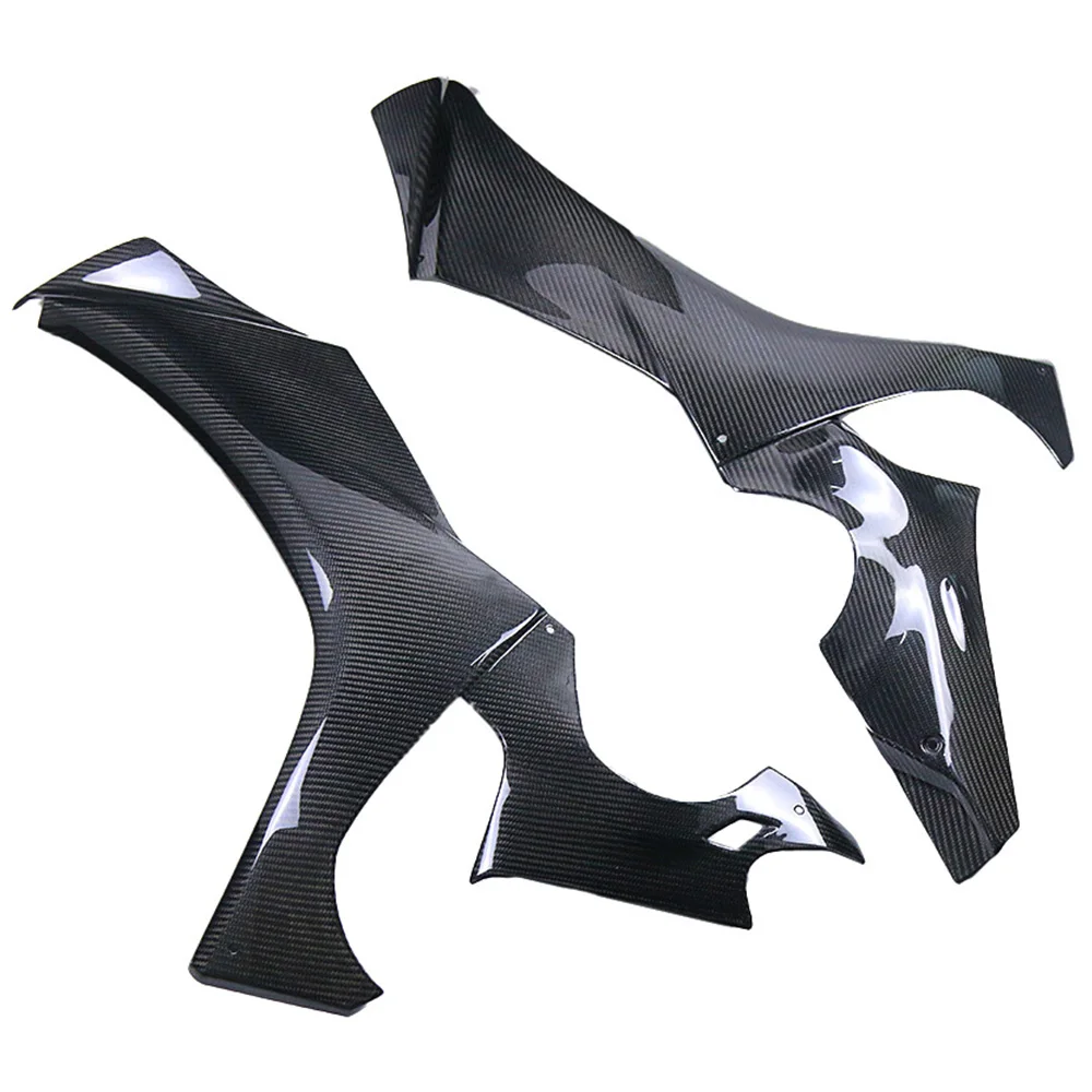 

For Yamaha R1 R1M 2020 2021 2022 2023 100% Carbon Fiber Side Fairings Motorcycle Modified Body Side Panel Fairing Kit Accessorie