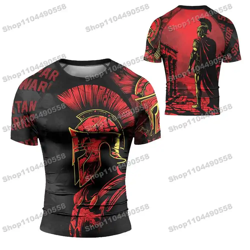 

N226th Kinds Of Newly Rash Guards Surfing Beach T-Shirts Swimwear Diving Gym Short sleeves MMA BJJ Men Jiu Jitsu Fitness Sets