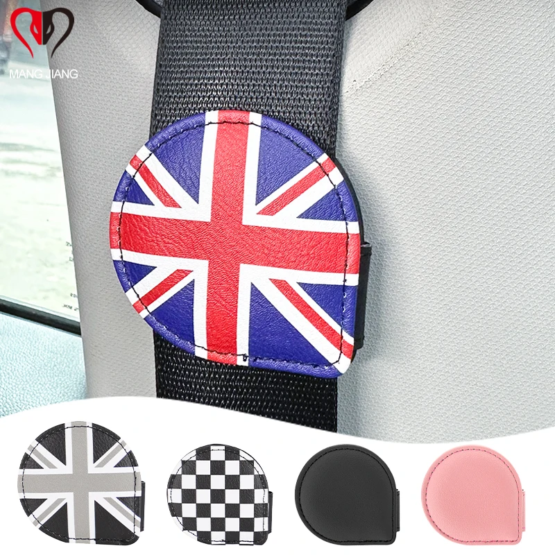 

Car Seat Belt Limiter Fixed Clip Magnetic Safety Belts Universal Leather Protection Buckle Adjustable Interior Accessories
