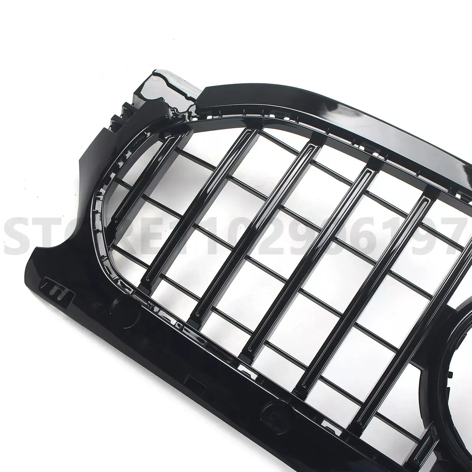 ل H247 2020-2023 GLA-Class مرسيدس بنز GLA180 GLA200 GLA250 GLA45 AMG GT نمط المصد العلوي هود شبكة الجبهة شواء مصبغة