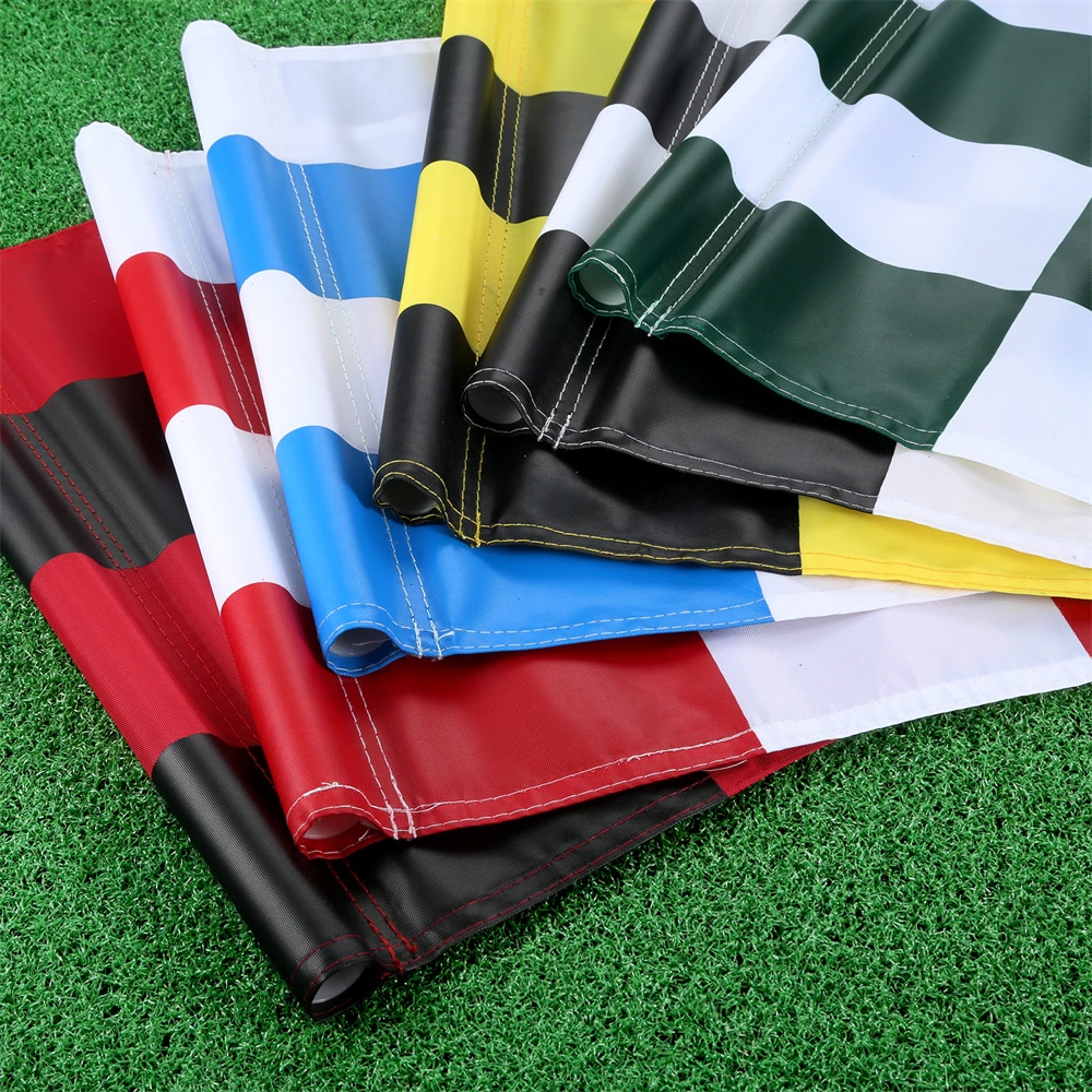 1Pc Golf Backyard Training Aids Nylon Hole Pole Cup Flags Putting Green Marker for Outdoor Indoor Backyard Golf Courses Practice