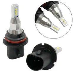 2 Pcs Car 9007 HB5 LED Headlight Bulbs High Low Beam 6000K White Fanless Bright LED Headlight 9007 9004 HB5