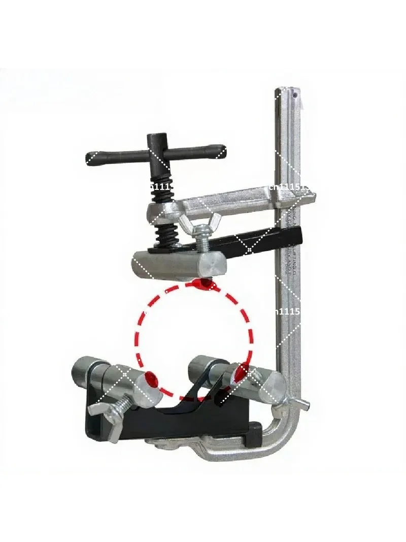 Round Tube Alignment F Clamp Woodworking Pipe Clamp Quick Positioning Retaining Tool