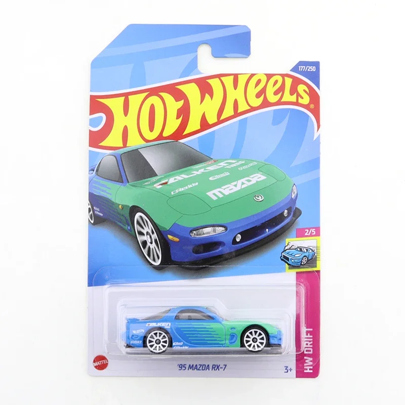 2022 Original Hot Wheels J Lot TOYOTA VAN MAZDA RX-7 NISSAN SKYLINE 2000GT-R LBWK Die Casting Alloy Car Model Boy Toy