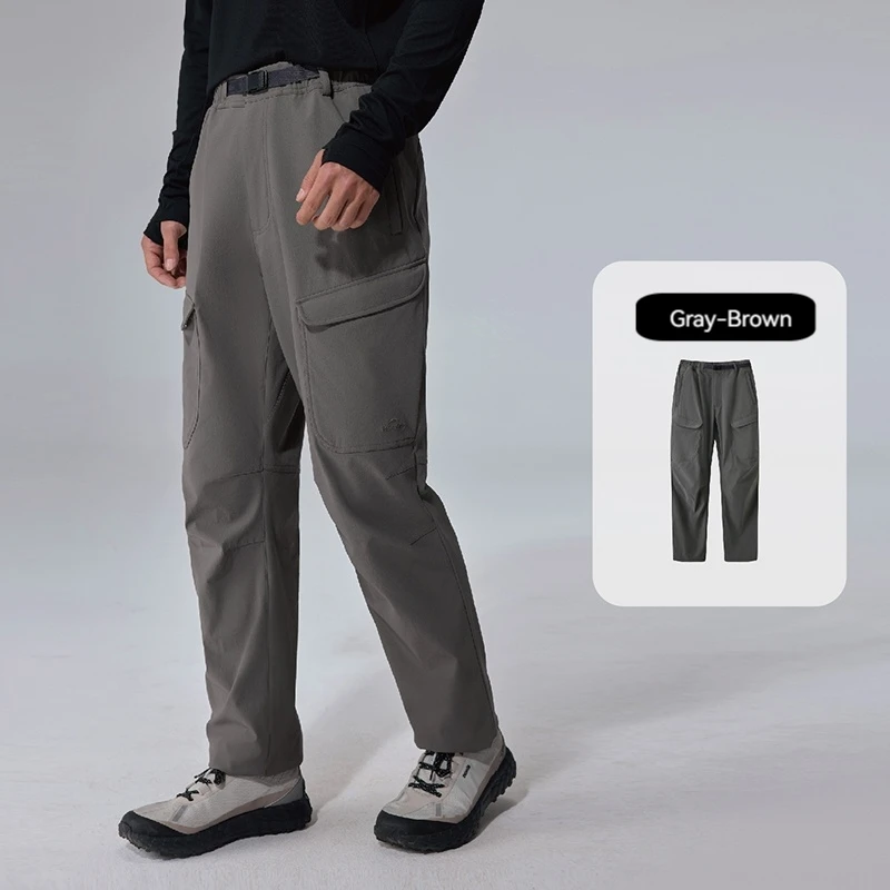 Naturehike heren CORDURA softshellbroek, gemaakt van nylon, waterdicht, winddicht, geschikt voor buitenactiviteiten, casual model, met een zachte voering, ideaal voor bergbeklimmen en wandelen.