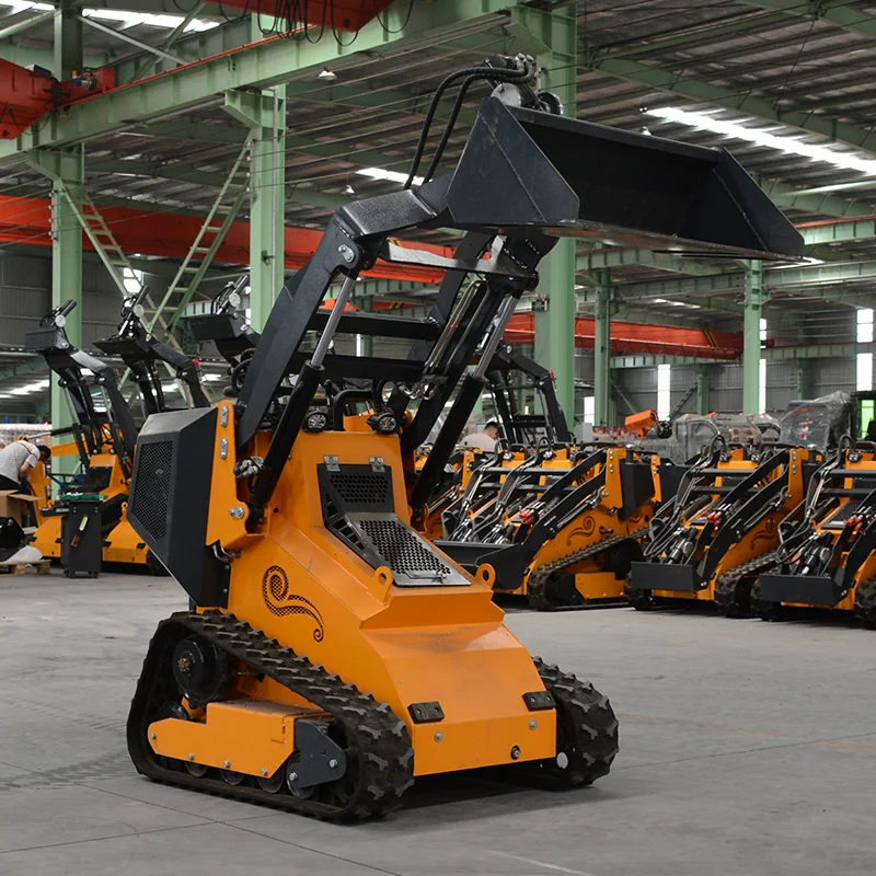 

Customized Top Ranking Track Skid Steer NICOSAIL New Design Track Loader 2300lb Cargader Skidsteer Steer Skid EPA