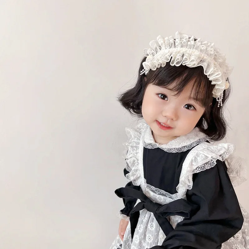 korean baby headband accessory newborn flowers headbands baby girls hair accessories DIY jewelry Children photographed photos