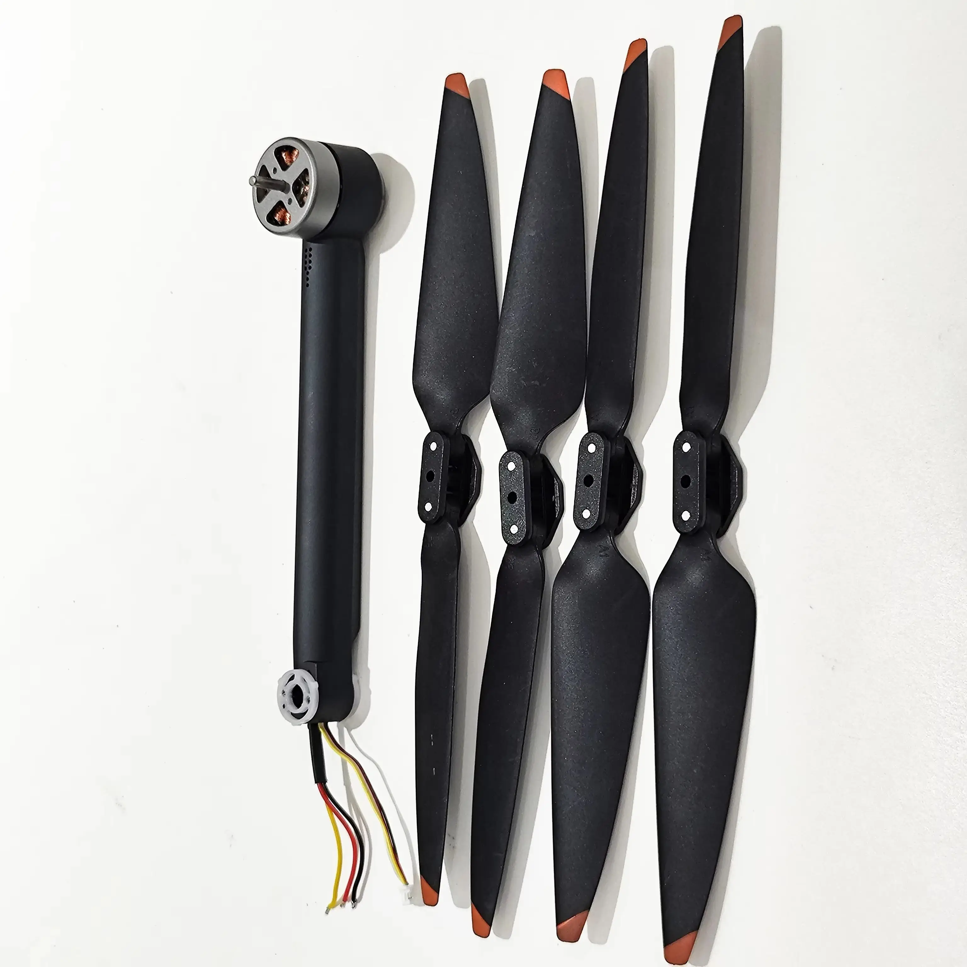 

AE30 Drone Spare Parts Brushless Motor Rear Arm A + Blade Propeller Fan Accessories Kit for AE30PROMAX GPS RC Quadcopter AE30MAX