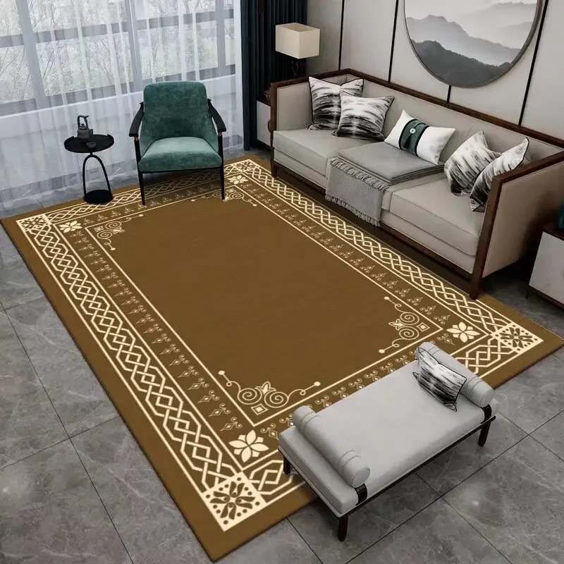 area rug 3d Printed faux Cashmere Personalized Carpet Anti Noise Ruggable Washable Rugs large modern rugs for living room l