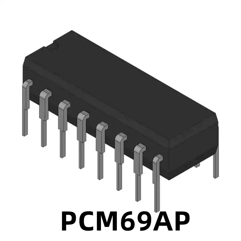 

1 шт., цифро-аналоговый преобразователь PCM69AP PCM69, 18 бит, двойной аудио DAC DIP16 в наличии