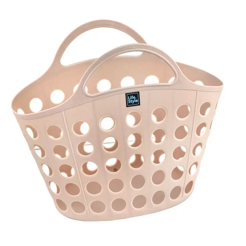 Shower bath washing basket basket soft portable portable receive basket take bath basket shower bath basket bag is lovely