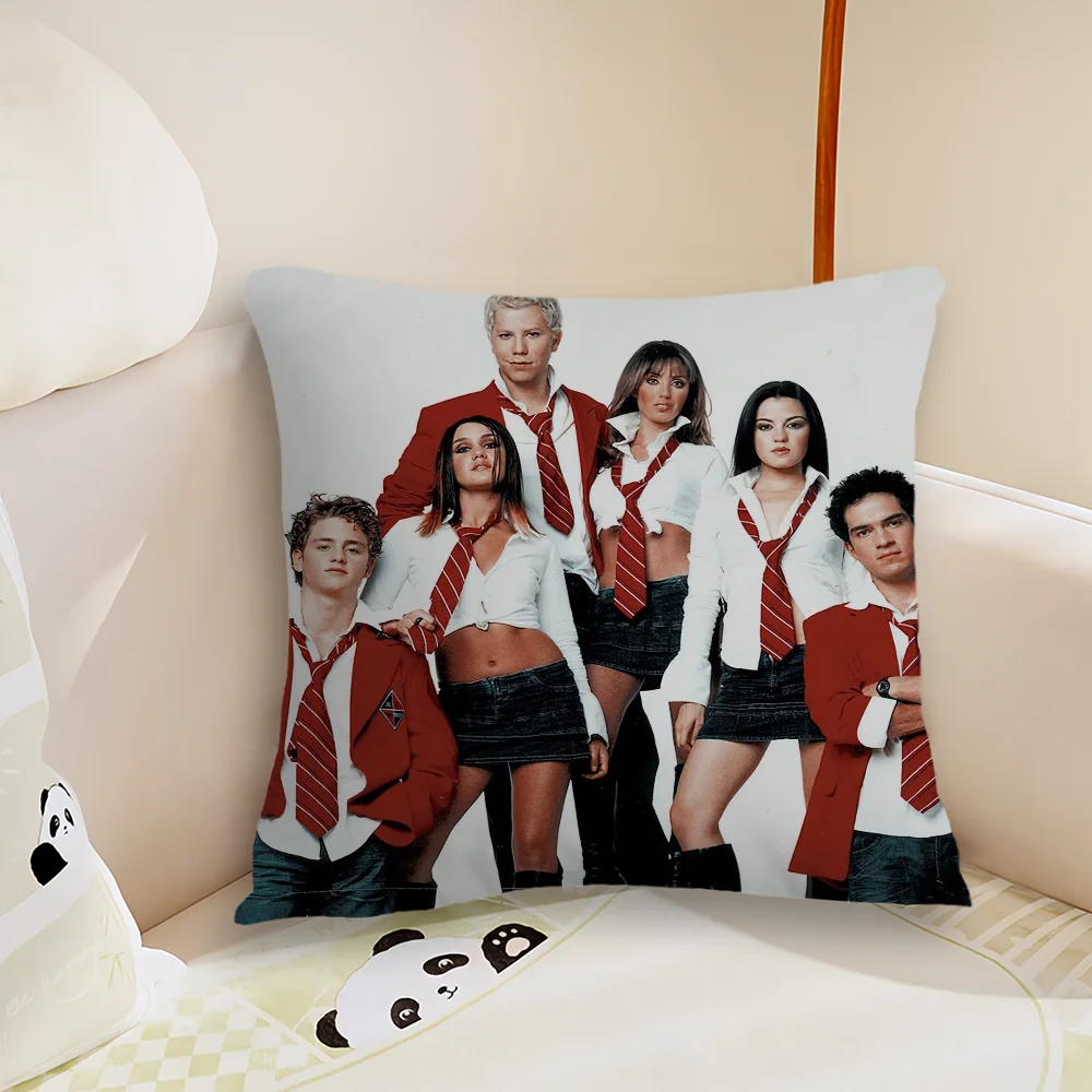 Band R-RBD Rebelde Pillow Case Living Room Sofa Cushion Cover Suitable For Home Bedroom Room Decoration