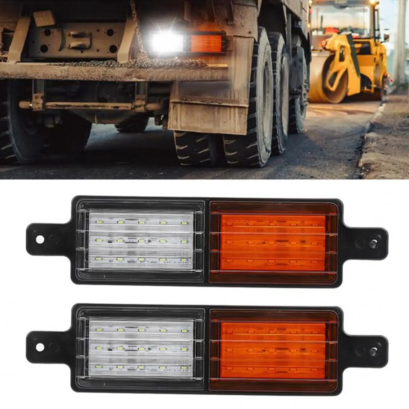 30 LED Car Taillights Rear Warning Lights Truck UTE Van Side Marker Lamp Tail Trailer Light Indicator