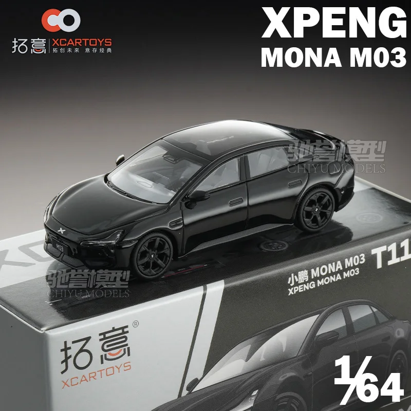 

XCARTOYS 1/64 Xpeng M03 New energy vehicles metal diecast cars models collect ornaments collection models T11-26