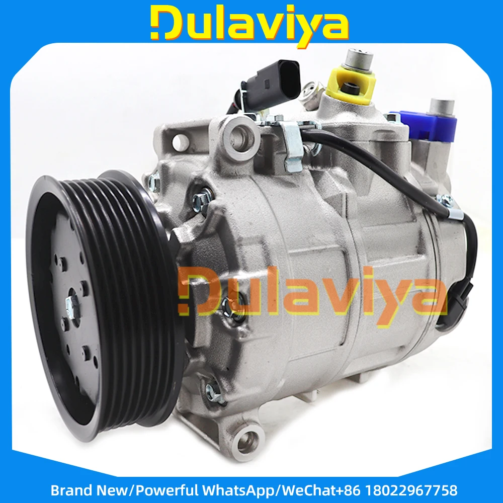 New A/C AC Compressor For Audi Q7 2007-2010 7P0820803M 7L6820803D 7L6820803G 7L6820803L 7L6820803P 7P0820803E 4711392