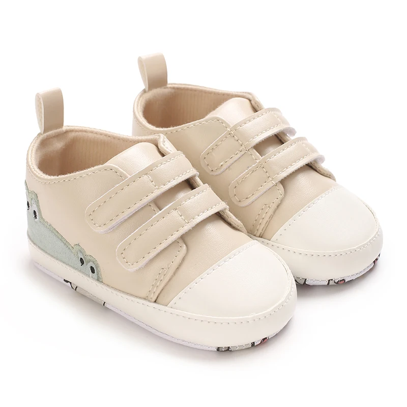 0-18M Fashion Newborn Infant Girl Boy Recreational Baptism Non-Slip Walking Shoe Cute Cartoon Soft-soled Sneaker Prewalker