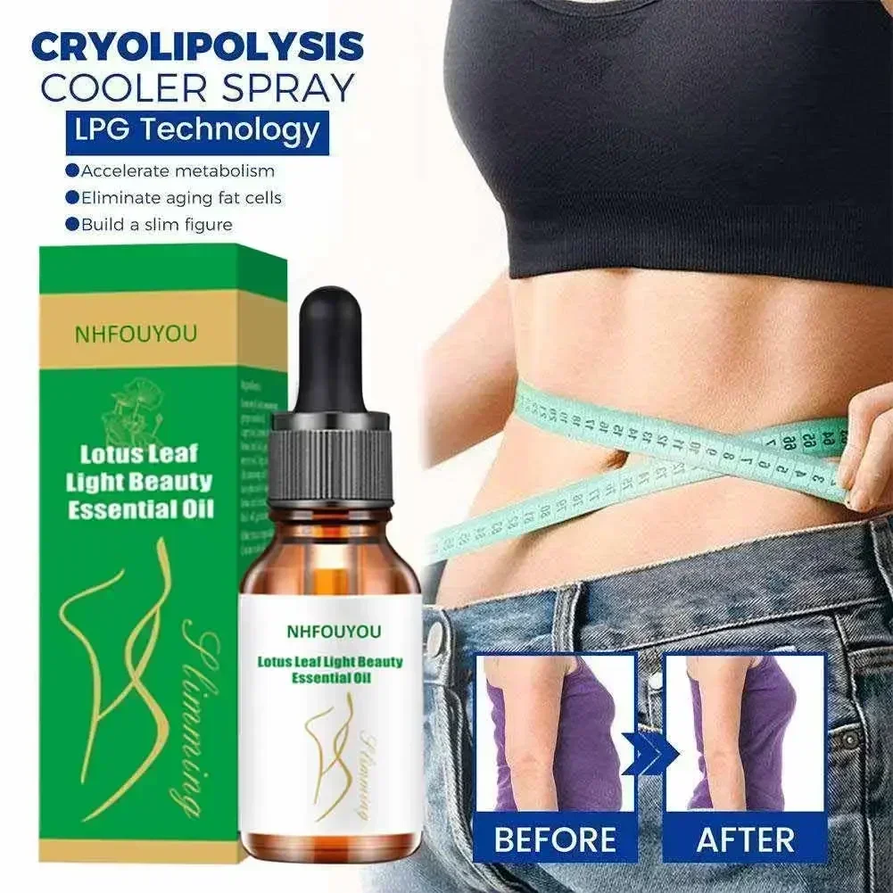 HOT~01Slimming Oil Fat Burning Belly Loss Fat Lose Weight Slim Down Natural Plant Extracted Weight Lose Slimming Essential Oils