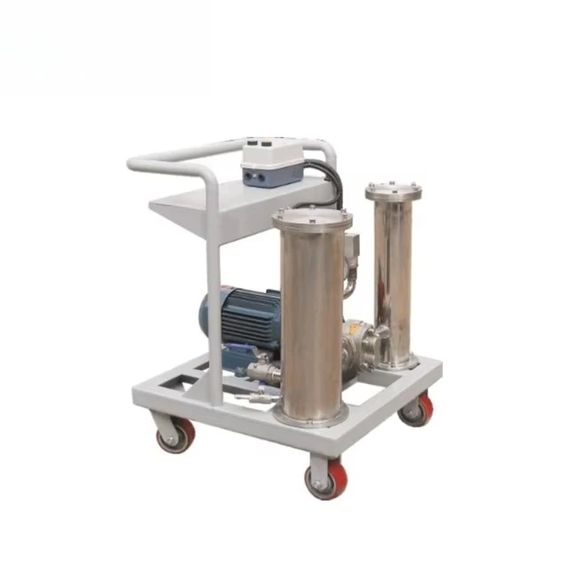 Mobile hydraulic lubricating oil transformer oil purifier steam turbine insulation oil purifier cleaning equipment