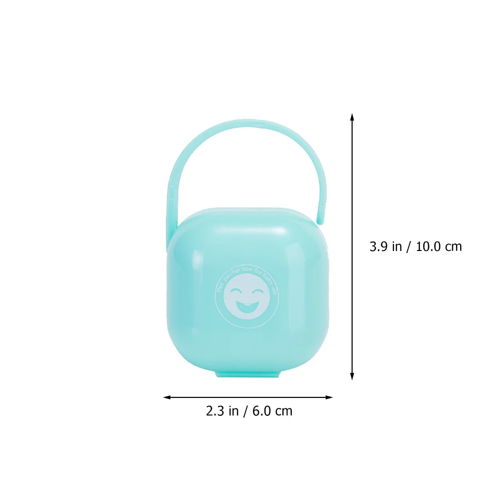 

2 шт., коробка для хранения детской соски, портативный держатель для детской соски, чехол, защитный прочный чехол, пылезащитный, легкий доступ