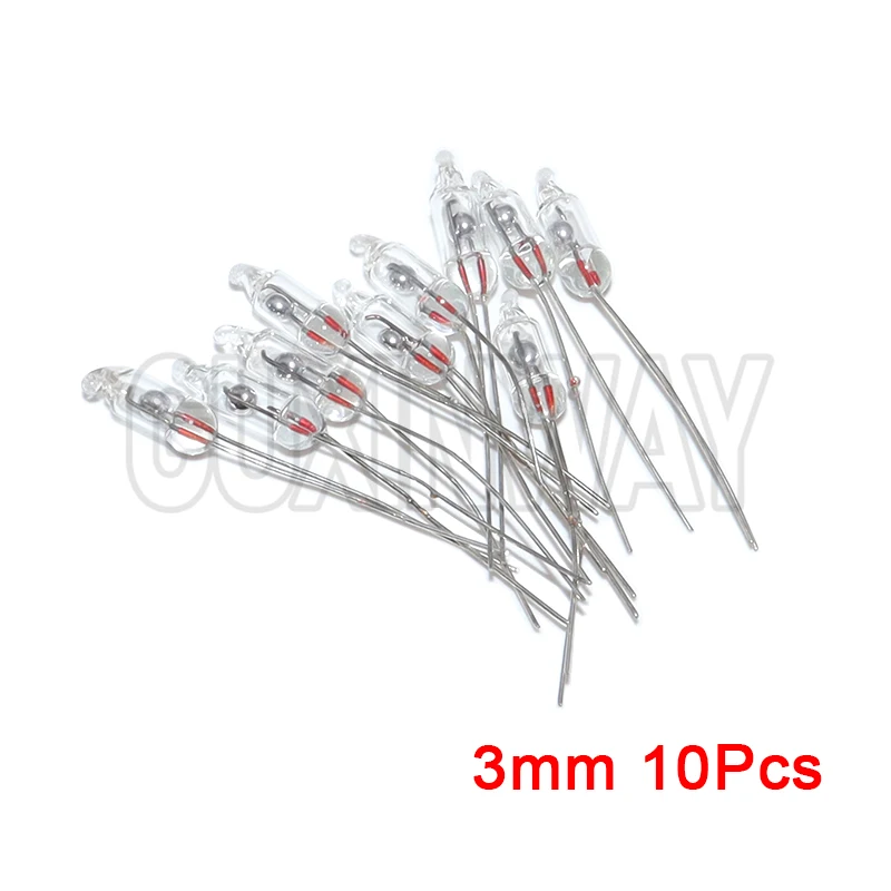 10pcs 3mm 5mm On/Off Tilt Switch Unidirectional Sensor Switch