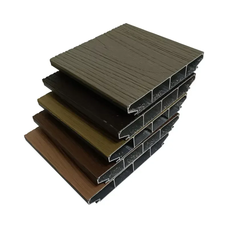 Customized Modern Outdoor Extrusion Aluminum Profiles Fireproof & Waterproof Patio Garden Floor Decking for Floors