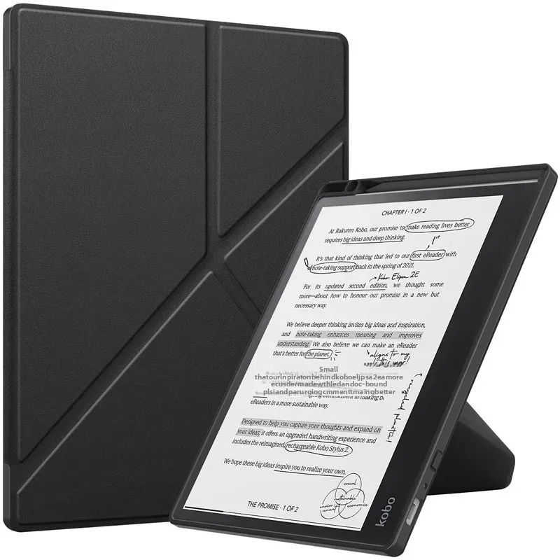 Transformable Kobo Elipsa 2e Electronic Book Protective Cover Full Enclosure Shell Compatible with New Model Tablet Case