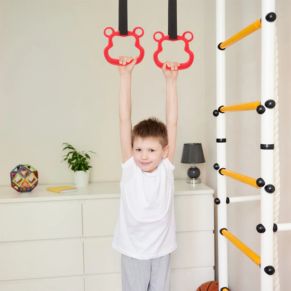 

Fitness Rings Exercise Gym Workout Gymnastic for Home Stainless Steel Tools Accessories