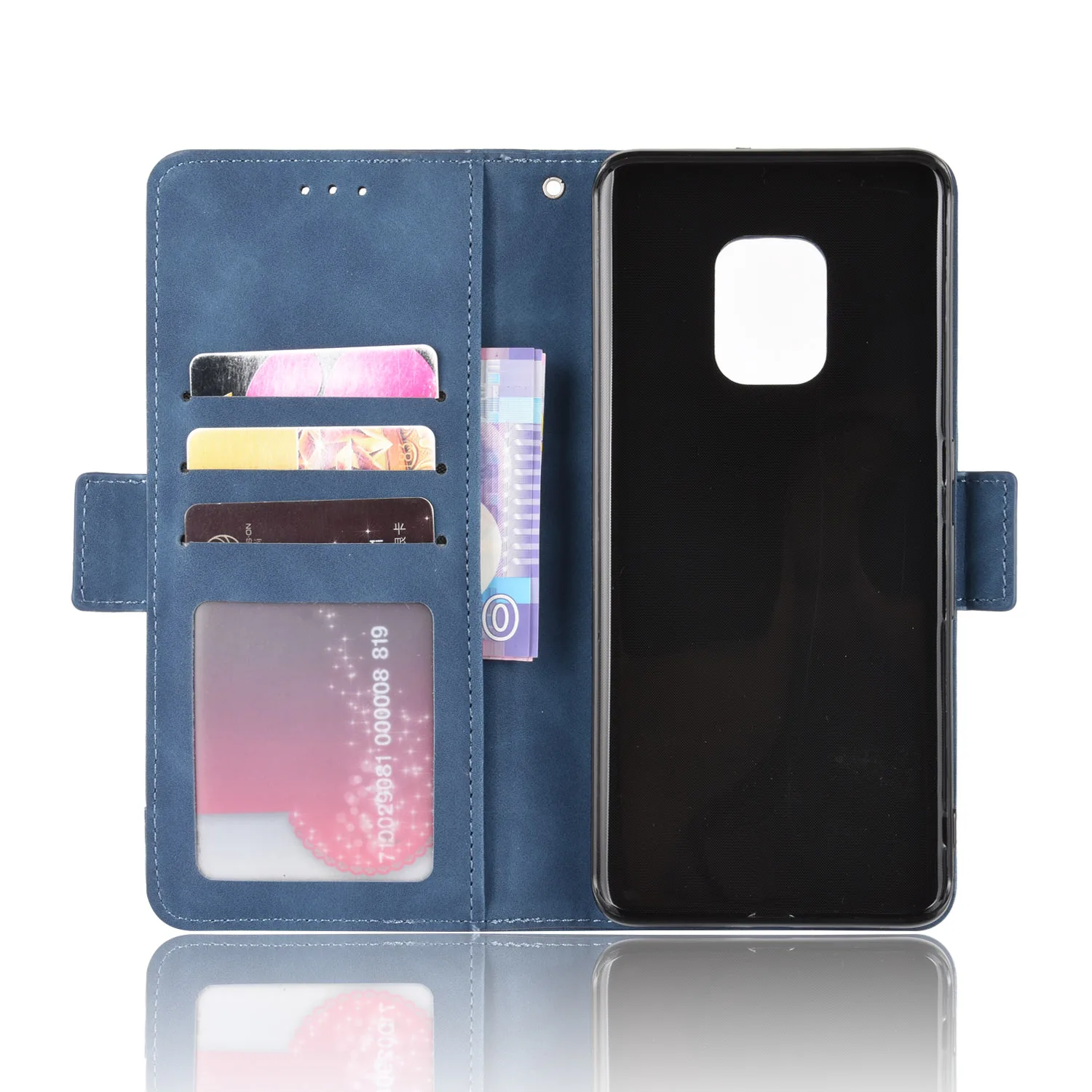 Flip Leather Cover For Fujitsu Arrows 5G F-51A 6.7 inch Separate Type Magnet Button Many Card Slot Wallet Shockproof Phone Case