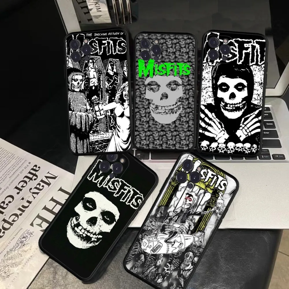 The Misfits Glenn Danzig Phone Case Silicone Soft for iphone 15 14 13 12 11 Pro Mini XS MAX 8 7 6 Plus X XS XR Cover