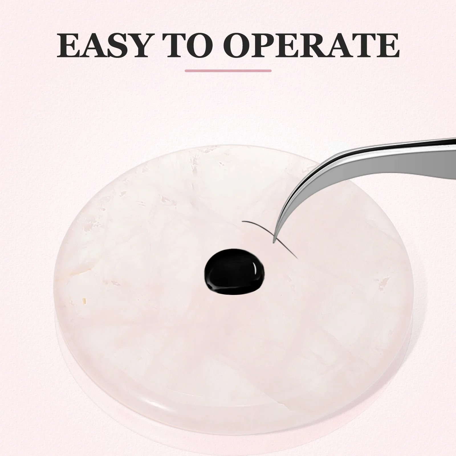 3 قطعة اليشم رمش البليت ل لاش تمديد تطعيم حامل علبة صمغ كاذبة لاش أداة تخزين الوسادة ماكياج الفنان الأساسية #6