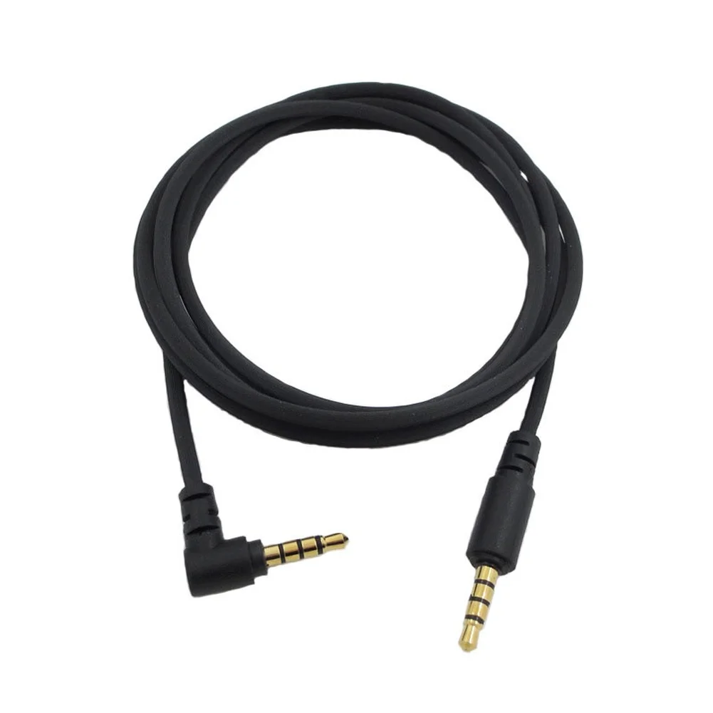 Replacement 3.5mm Cable for Gaming Headsets with Oxygen-Free Copper Conductors and Gold-Plated Stereo Connectors