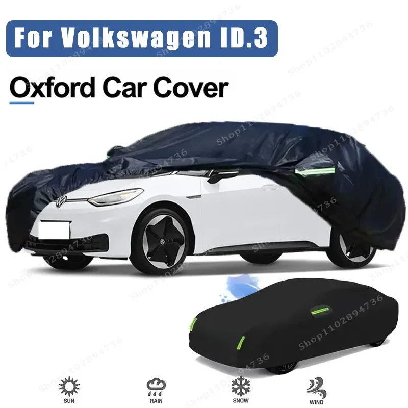 

Custom Fit Car Cover - For Volkswagen ID.3 Anti-scratch Dustproof UV Resistant All Weather Protection Car Accessories