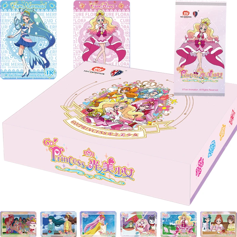 Heart Catch Pretty Cure Card Kawaii Anime Character Rare Cards Collectible Edition Special Cards Boys Girls Favorite Cards Toys