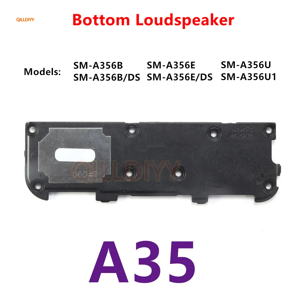 مكبر صوت لسامسونج غالاكسي A35 A356B/DS A356U أسفل مكبر صوت بصوت عال الطنان وحدة أجزاء بديلة #4