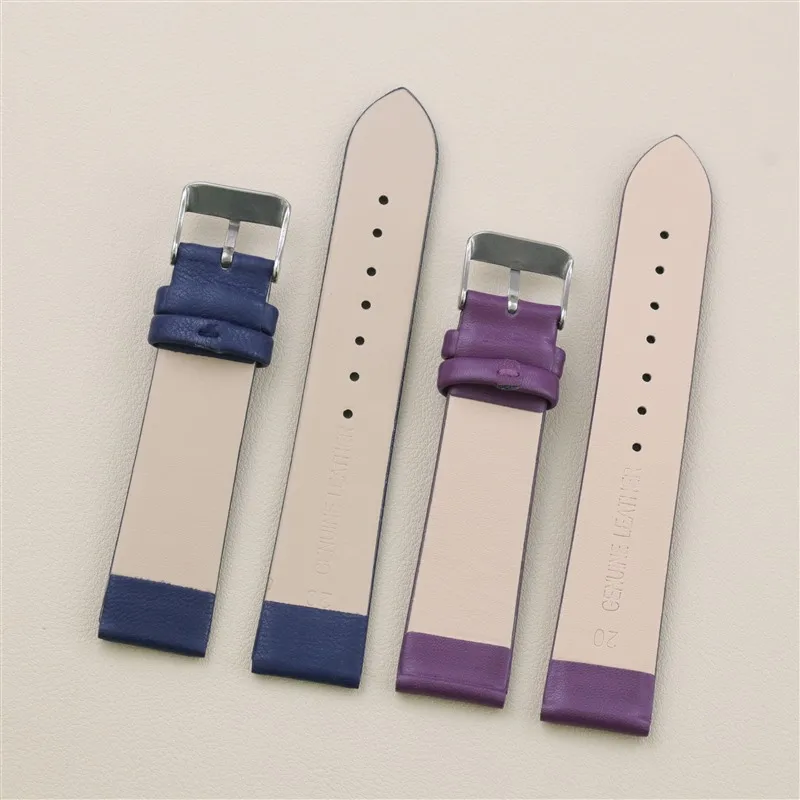 *wearproof* leather watch strap Soft and durable watch band 8mm 10mm 12mm 14mm 16mm 18mm 20mm 22mm 24mm