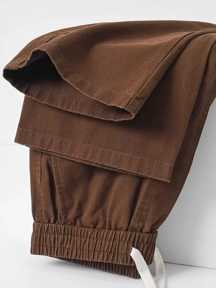 

Bury American Sle Heavy Embroidery Casual Pants Men's Loose Straight Leg Dra Wide Leg Pants Women's Autumn New Arrival